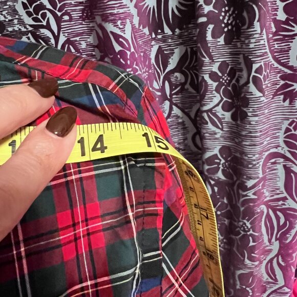 Ralph Lauren‎ red plaid long sleeve button down shirt size L Boys - Picture 11 of 11